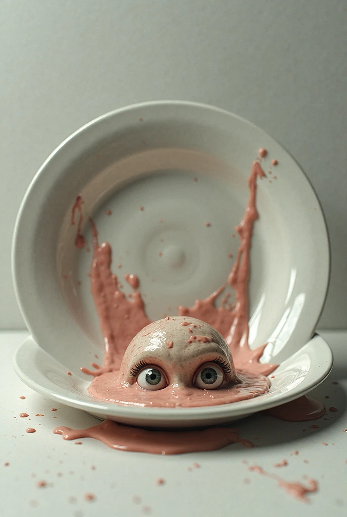 A fork poking an eye 