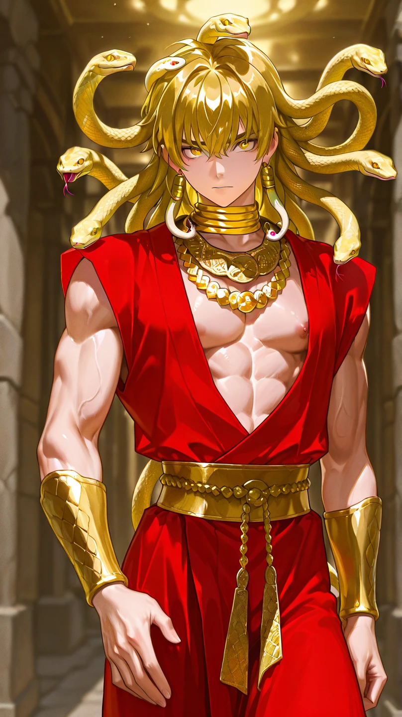 ((masterpiece)), ((best quality:1.2)), High Resolution, 8k, (ultra_realistic:1.3), (photorealistic:1.4), (NSFW), sharp focus, 1boy, an attractive Caucasian fit male, male focus, detailed glossily skin texture, (shiny white skin), (perfect handsome cute face), broad shoulders, (detailed muscular biceps and triceps:1.1), large pectorals, spread legs, toned abdomen, (narrow waist), hip bones, looking at camera, blue eyes, spiky hair, <lora:Clothing - Strongman Singlet_v1.1:0.8> strongman, singlet, animal print, striped, detailed background, cinematic, fantasy tavern, fantasy interior, magical, (fractal art:1.2), (area light, soft light), <lora:detail_slider_v4:3>