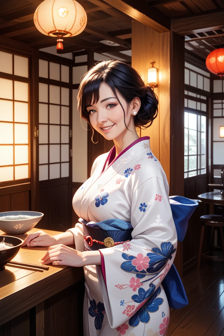 woman、cute、become intoxicated、drinking、Disheveled clothing、blush、Skin is visible、Big Breasts、smile、Japanese-style room、Japanese sake、Drunk、Take off your clothes、night、night景、Disheveled clothes