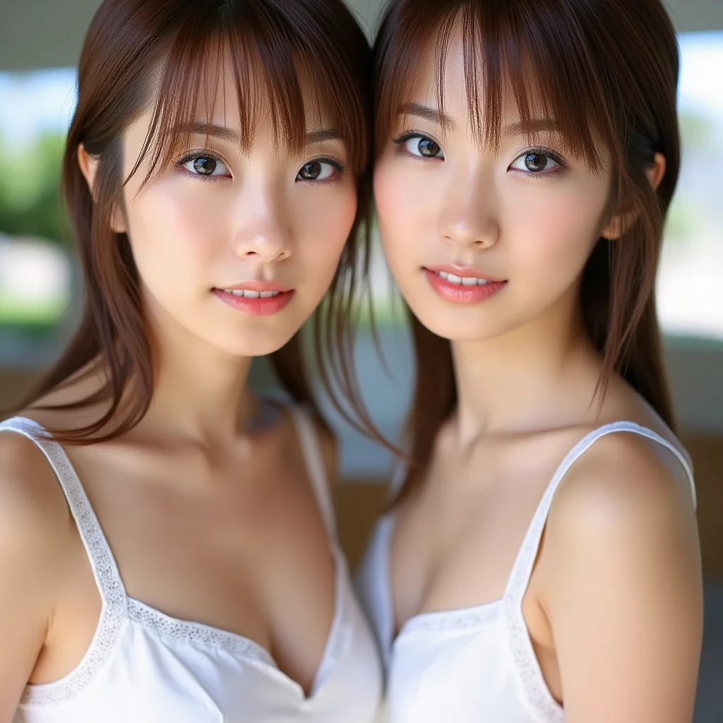 A beautiful Japanese girl with fair skin and angelic features............... 、One girl、She is a teenager、Looks like a slender 12 year old.Bust is 74cm、she is a civilian on the battlefield、She is captured by enemy soldiers in a residential area in Japan、tome'a little embarrassing for her. She has a childish appearance with a flat chest. 、 The atmosphere in the village is professional and clean.............. ...... The artwork is、Must be realistic, Highly detailed photorealistic quality, high resolution render, Gives a cute and innocent atmosphere. Lighting should be balanced and natural, Beautifully illuminate the scene.、The setting is a Japanese city.、There are a lot of male soldiers in the residential area.、She wears cute underwear in pastel colors、The upper body exposes the chest、she has nipples out、her crotch is being played with、There were many tanks running through the town.、A festival is being held in the town、she is breastfeeding a soldier、She serves sex to soldiers、she is being hugged by a male soldier、Gunze、Wacoal、Bedrooms、Shower room