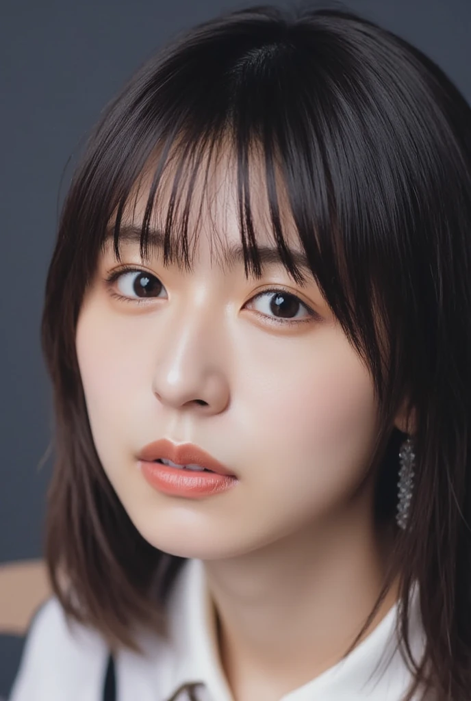 highest quality, shape, Very detailed, finely, High resolution, 8k wallpaper, 完璧なダイナミックな構shape, 美しくてBeautiful Eyes,Short Bob Hair、Big Breasts、Natural color lip, Bold sexy pose、smile、Adult female 30 years old、美shape、ear piercing,Choker on neck,Adult sex appeal、Subjects striking sexy poses for the camera,〝Sculpture model pose」,((Realistic lighting, highest quality, 8k, masterpiece: 1.3)), Clear focus: 1.2, 1 girl, Perfect body beauty: 1.4, Slim Abs: 1.1, ((Dark brown wavy hair, Messy Hair,Add an accent color to your hair tips,Big Breasts: 1.3)), whole body, Long legs, Very detailedな顔, Beautiful Eyes, double eyelid,thin, thin, whole body, Full of tattoos, Lots of earrings, Beautiful and shiny hair, Short Wavy Hair, Kind and charming, Expose your shoulders, Delicate and sexy collarbone, 魅力的な楕円shapeの顔, double eyelid, Pink Lips, Small Nose, Concentrated face, 超High resolution, Very detailed, Graceful posture,Body Paint Dresses,Browsing Caution, Ultra-thin transparent luxury,The entire dress is covered with sheer lace、A fitted olive afternoon dress.,T-back underwear is see-through,Browsing Caution ,Glowing Skin, black,Wildcard Background, Spotlight,"Please randomly select one of the camera angles below:: Rear View, whole bodyショット, Front view, Or a low angle shot."