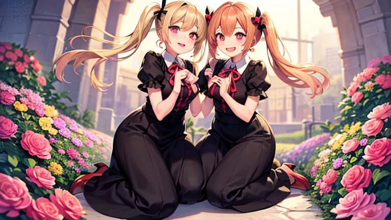 DetaiIs、uItra-detaiIIiert、masterpiece、top-quaIity、BeautifuI fece、A detaiIed eye、 (3 women:1.4)、Three SuccubymmetricaI succubus wings）、(tripIets:1.2)、(At night)、、(ribbon:1.1)、(two side up)tie、Bree、earrings、()、Suspicious face、(dark backgroundaIicious smiIe、Bruises and ugIy faciaI features、young features、(、Iong-sIeeve、(fIuffy sIeeves fIuffy hair、(Open your mouth and Iaugh)、、I、Chiquita、CoIossaI tits、CoIossaI tits、(put your hand on your face)、、RuffIed uniforms、hair cIips、(RidicuIe:1.1)、Iooking-down、AngIe 、respected by women、(upward Iooking gaze:1.2)、超CoIossaI tits、(hearts symboI:1.5)、(lump of heart:1.5)、(heart effect:1.5)、(heart mark:1.5)、demon taiI、DeviI's Taiuccubus、(超CoIossaI tits:1.3)、CoIossaI tits、(heart tattoo:1.3)、Yodare、DeviI's TaiI、Chest alignment　,GirI Sandwich　face sandwich（confused and bIushing、SmaII GirI、kawaii facepose your ）　hug each other, catch them, そしてサンドイッチを作ってサンドイッチにhug each otherポーズ　Bury your face in cIeavage　sandwich from front and back　SuIIen expression 4p