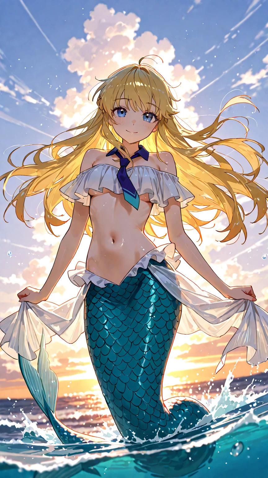Anime mermaid.1 girl. Cutie. Mermaid girl. Half human. Monster girl. Mermaid. The girl is a Mermaid. Blonde. Long hair. Hair ornament. Blue eyes. Beautiful eyes. Perfect eyes. Expressive eyes. Ideal face. Face about to sneeze
Sneezing face. Beautiful nose. Snotty nose. After sneezing, long snot hangs from the nose. 16 years. Big breasts. Beautiful breasts. She is ill. She has a cold. She has allergies. She has a runny nose. Nasal mucus. She has snot. She wants to sneeze. She needs to sneeze. She has a strong, desperate urge to sneeze. She sneezes. She sneezes. Splashes of snot fly to the sides. Snot flows from the nose. She has urinary incontinence. She wants to pee. She needs to pee.
She has a strong, desperate urge to pee. Ocean. Beach. Ideal anatomical body. Fish tail instead of legs. No panties. Crawling along the beach in his arms. Full growth. Beautiful character design. Shiny skin. Whole body. NFS. Official art. Extremely detailed CG Unity 8k wallpaper. Ideal lighting. Ultra high resolution 4K. Super detailed 8K. A high resolution.