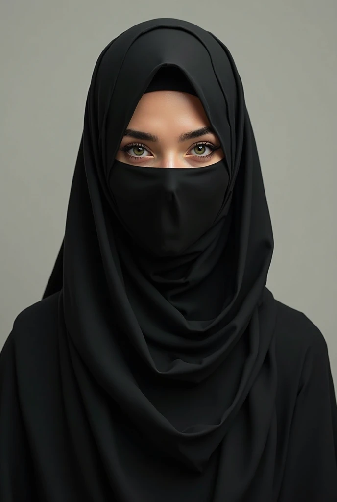 Big  muslim woman in hijab