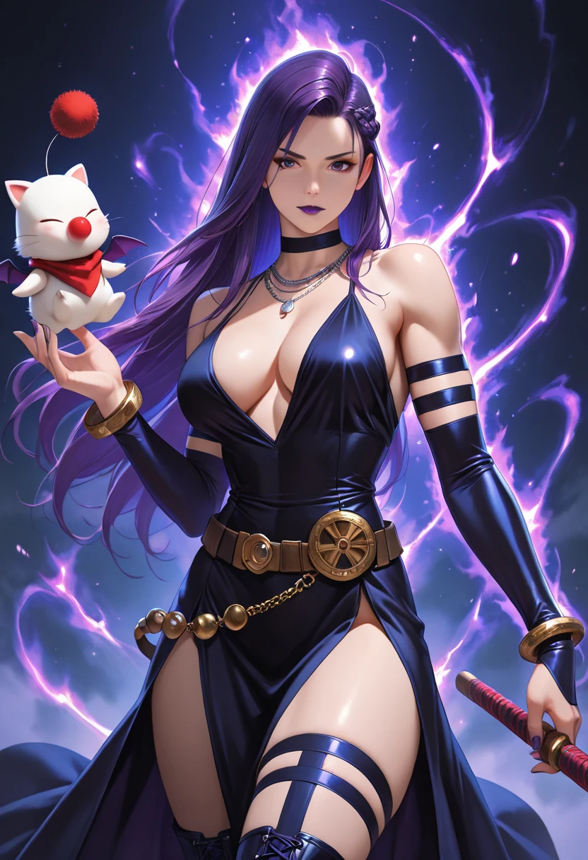 femele、Armpit、kunoichi、ninjartist、独奏、Move ki、Wielding a weapon、cleavage of the breast、A sexy、dark night、