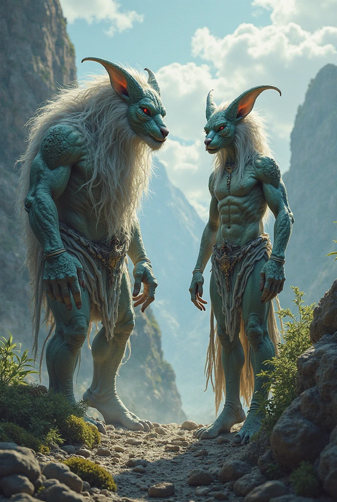 Concept Art, "1 Couple, Handsome Boy", an ultra-detailed and stunningly beautiful CG illustration depicting a sultry green man-wolf with purple hair, sharp green eyes, standing tall in shorts. Gorgeous green fur and yellow dotted on the belly, tail and fur, this animal-like beauty exudes sensuality in every pose, breathtaking rendering, within radiant connections, multiplayer interaction, magical elements, gorgeous, casting colorful spells, bright flashes,