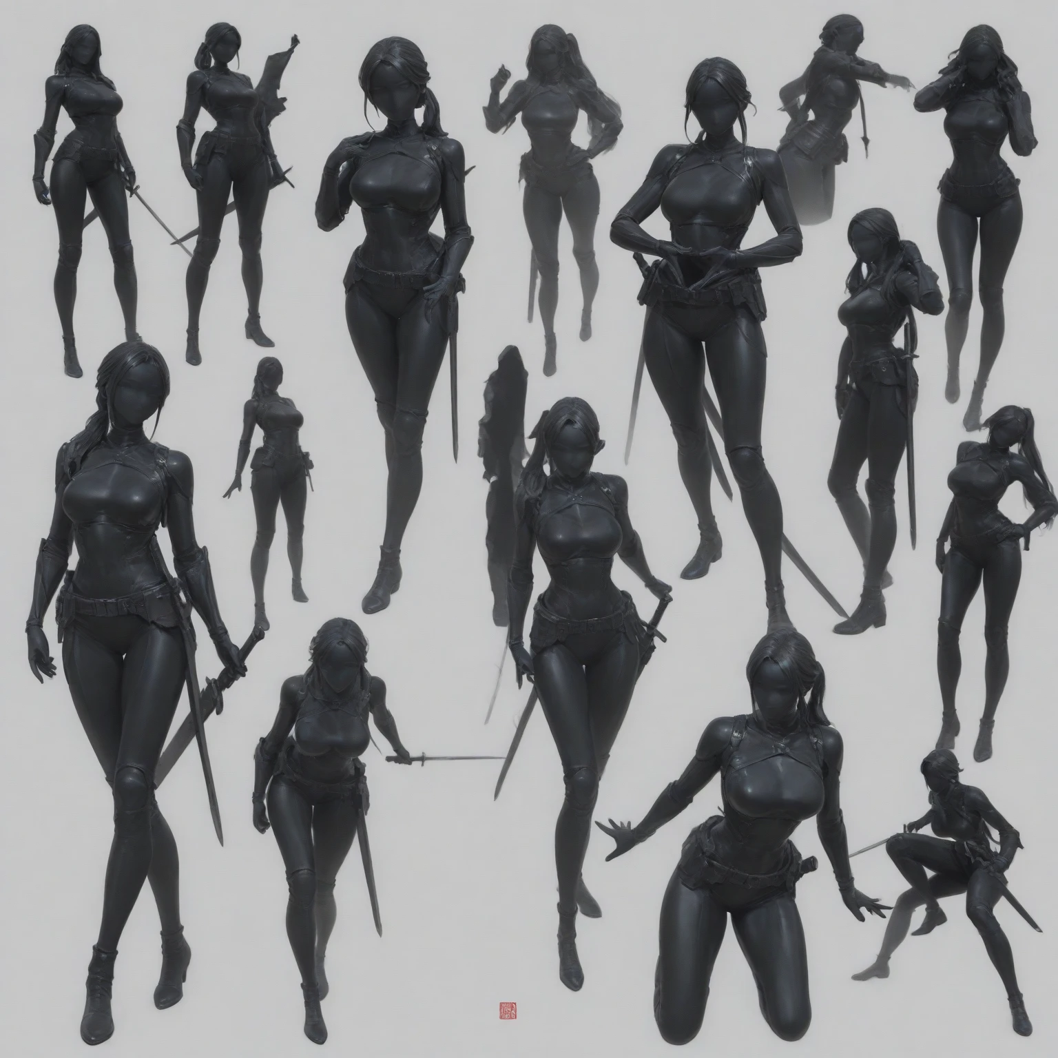 Hinata hyuga,1 verry sexy woman, sketch, Full body, devil girl, pussy, Body sideways, 
pencil drawing, witch pose, cabelo curto, olhar sedutor 
Black hair, (CHARACTERSHEET:1) (MULTIPLE VIEWS FULL BODY UPPER BODY REFERENCE SHEET:1)