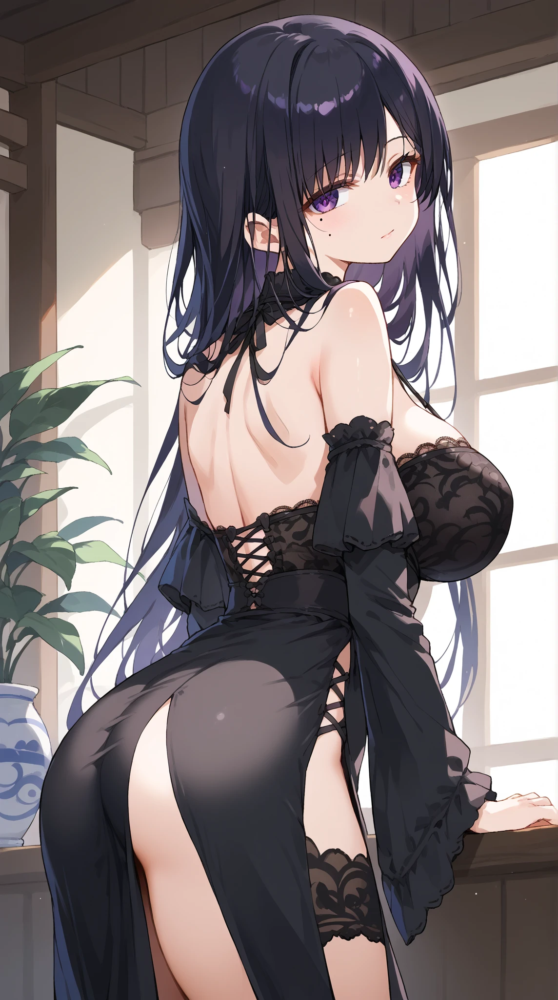 (masterpiece, best quality), 1girl, room, chilling, colorful, beautiful, intricate, comfy, detailed eyes,