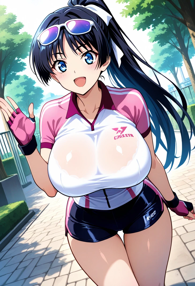 masterpiece, Highest quality, Nico_Yazawa,High resolution, 1 Girl, alone, Brown Hair, short hair, Twin tails、Purple eyes, , , (Cleavage)、(Beautiful thighs), Carrying a red backpack, (randoseru backpack:1.2) Sweaty、Thick thighs、Highest quality、4K、One girl, 8-year-old, , cute, Grin, (Surrounded by men in the park))、、His penis is exposed through his thick thighs, Surrounding the girls、陰茎からのsemen、Bukkake、Bukkake、(Bukkake)With projectile、Blowjob、Lots of passersby、Ahegao、Low length、、、Handjob、Spread your legs、(Handjob)(Blowjob)Knee socks、Plump、Big Breasts、Bodysuits, Big Butt、Shiny Feet、Oversized breasts、Sucking penis、Bukkake、semen