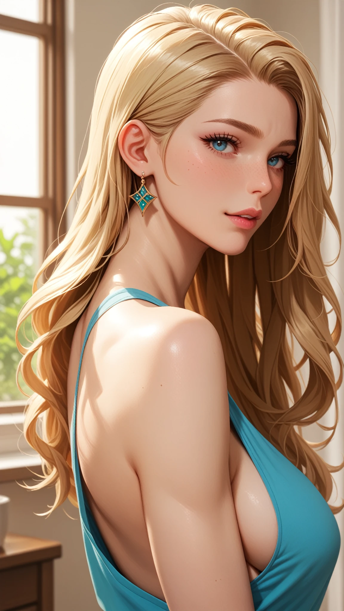 5 girls,Group long blonde hair, blue eyes,Hanging eye 1999 European style, high quality, full-body shot, 20 years old, Big breasts , beauty的腿, Shoulderless crop top and skirt , delicate eyes, Delicate lips, Extremely detailed face, long eyelashes, Elegant, beautiful, beauty, charming, Exquisite, Realism, 8k, best quality, masterpiece, Shy look anatomically correct, accurate, high detail, Very long hair, Blushing, 
