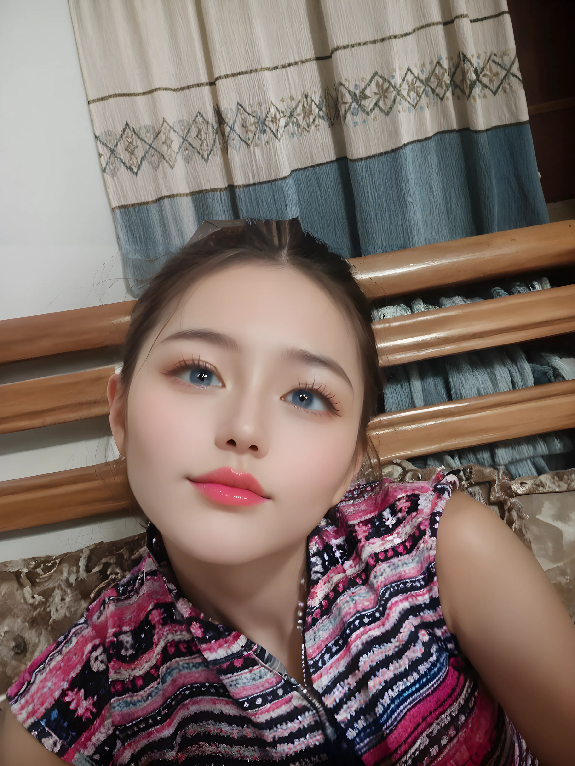 (masterpiece:1.2), (best quality:1.2), hyper realistic,highestres,absurdres,extremely detailed,volumetic,dramatic lighting,
1girl,detailed eyes,face,looking away,