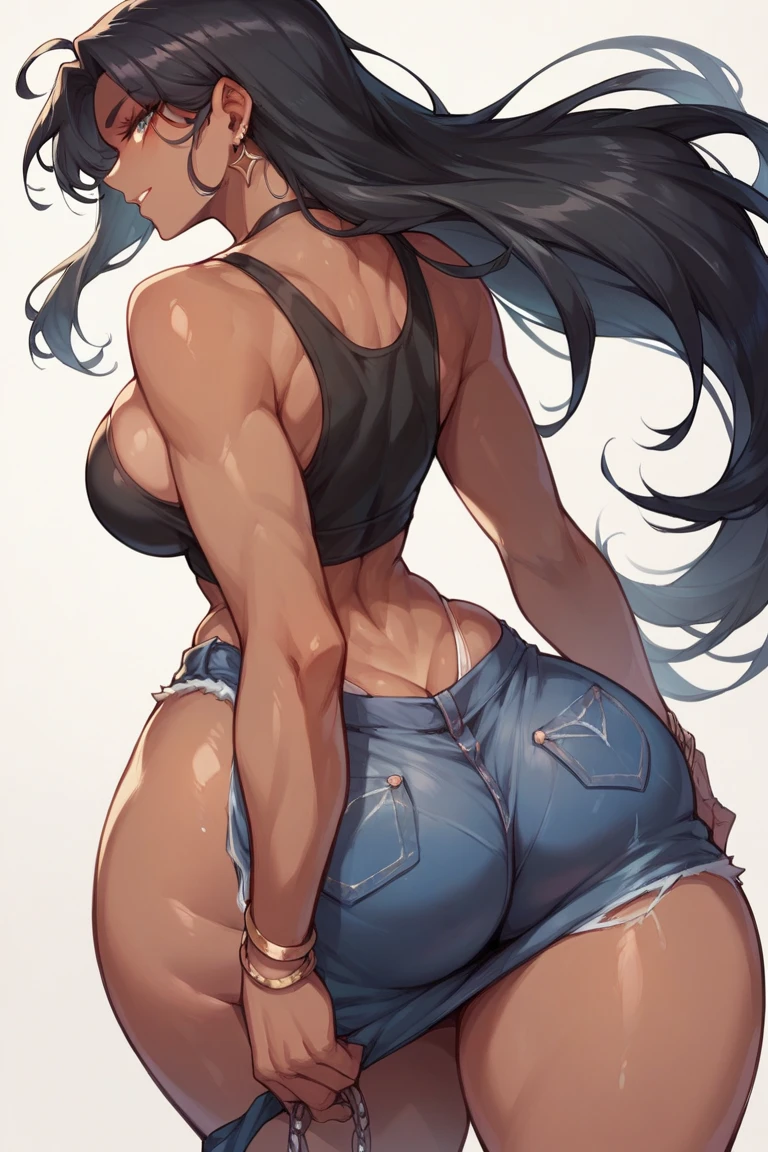 8K, 4k, highest quality, High resolution: 1.2), (masterful, realistic, Photoreal: 1.4), two women, older sister、beautiful face, She is smiling、Shining Lipin Eyes, beholder, Fair skin, white skin: 1.5), Fine complexion, big, big, pink hair color、bangs, , young, s asack-view、big ass、super breasts、H cup、lower hair、wearing a maid headband、Rear view、exposed nipples、T-back that digs into your butt、thong lingerie、wear a pink thong、pink lingerie、emphasize the buttocks、pink calvin klein thong、cute hairstyle、pull up bottoms、stand with legs spread apart