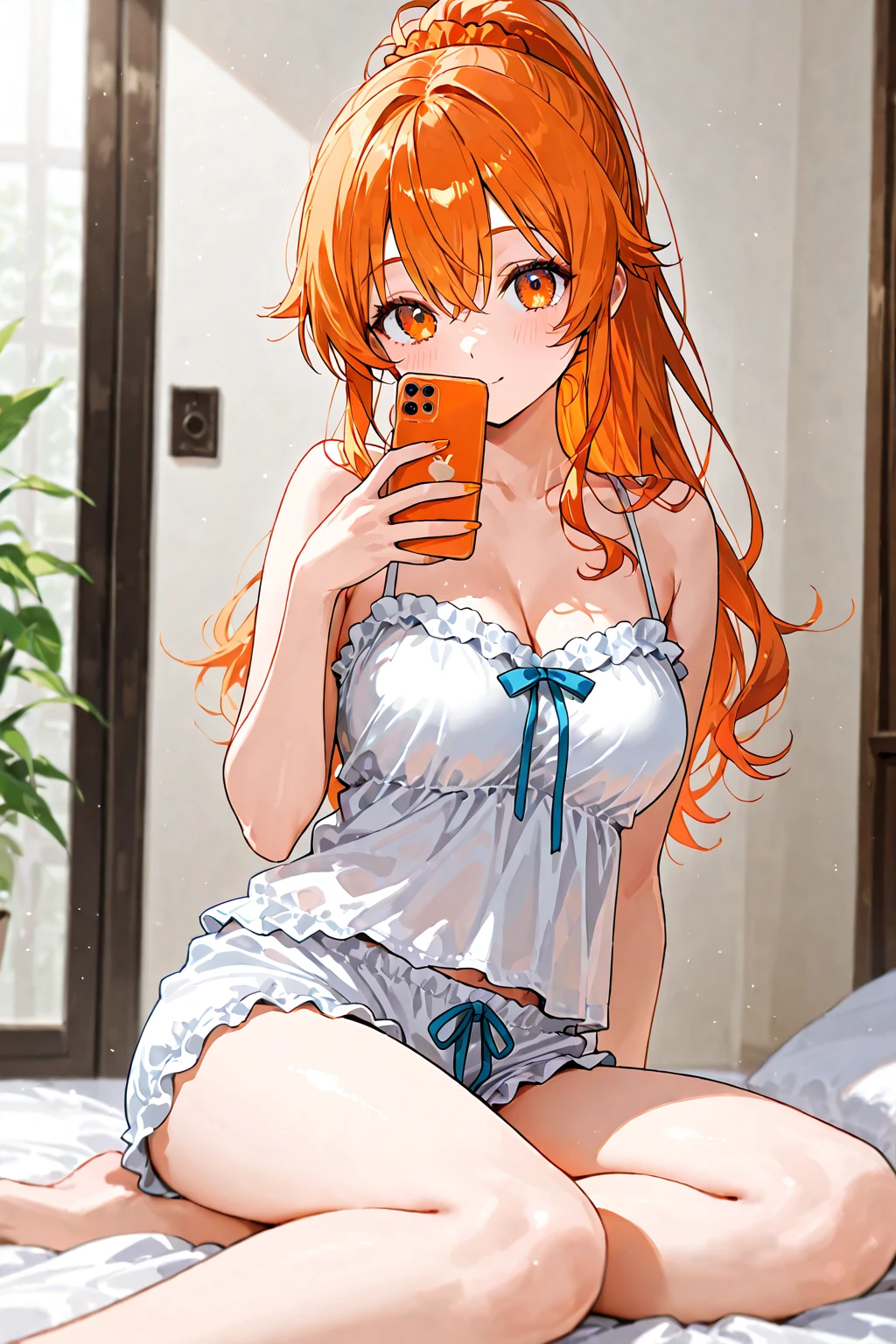 animemanga girl,Lie down in bed,Mobile phone in hand, seductive anime girls, attractive anime girls, Anime girl, Guviz, Cute anime girl, Anime girls, anime girls drink Energy drink, small curvaceous loli, An anime girl, up of young anime girl, pretty anime girl, Beautiful anime girl, anime best girl, (Anime girl), Anime waifu lower body flowing white liquid cylinder inserted big breasts ah don't vibrating rod enjoy lewdness