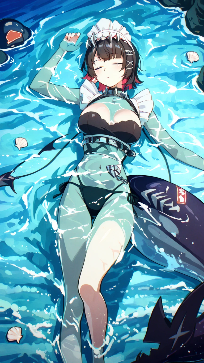 female mature diving