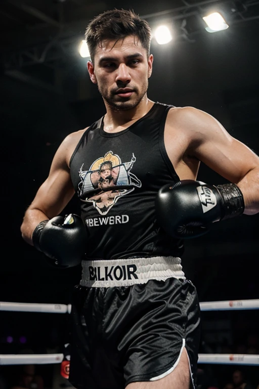 Gordo blanco contra gordo negro pelea brutal de boxeo 