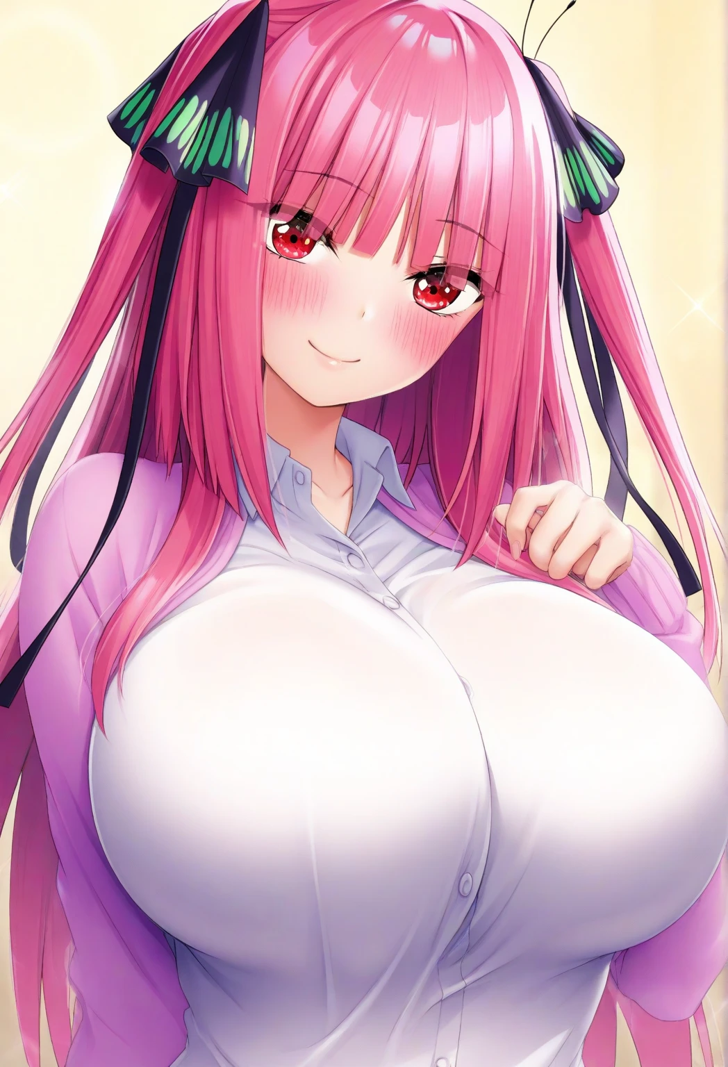 Highest quality, High resolution, Big Breasts、Pink pleated skirt、Heart symbol and sound effect、Low Perspective、Inserting the penis into the vagina、Sex、Beautiful Skin、Trembling with joy、Thighs、Straddle the viewer、Spread your legs、超Big Breasts、Cowgirl、Pussy、Large breasts that almost cover the body、 but big breasts、Small nipples、very young face、very young figure、With a large amount of sperm on the chest、 but huge boobs、Big head、he is short、Her breasts are over 2m 、Face is close、 girl、Pink Hair Color、blunt bangs、Very long hair、Very young、Recurve the body、bigger than the head、Her breasts are enormous、smile、Ahegao、 girl、Very