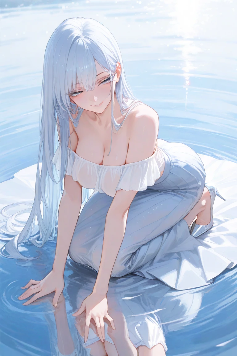 naked towel、 break、 rei ayanami, break、lora:ppfs:1, break、
masterpiece、highest quality、detailed、cute、cute、beautiful、Exquisite、disorganized、high resolution、(looking down:1.2)、precise fingertips、precise toes、 
break、
hot spring、countryside、stretching legs、legs open、cheeks flushed、naked、胸までhot springに浸かっている、happy face、(The underwear is slightly visible：1.3)、Colored inner hair 、(Adorable, sparkling, beautiful jade green eyes：1.4)、toned body、thin thighs、slender、(Clothes that fit snugly against the body：1.4)、Wrinkles in clothes around the waist、(Clothes get wet and see-through:1.4)、damp hair、beautiful breasts、D cup、20-year-old、10 years old 、red nail polish、beautiful