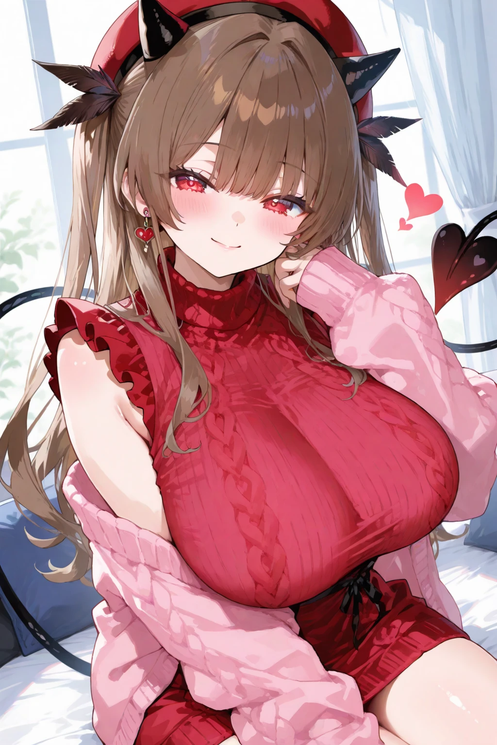 one-girl，Wear a comfortable wedding dress，full bodyesbian，（big laughter：1.1），（with her mouth open：1.1），（opens his eyes wide：1.2），strong lights，Background bokeh，depth of fields，blur backgroun，light particules，strong winds，（Heart particles：1.1）Sweat Wet，Exaggerated expressions，Red collar，Bigchest，desire big breasts ，femdom，Libido，Libido，Desire for dissatisfaction，coquetry，high high quality，squatt，Tongue baring，Tongue baring，Chest compressions，Kinky laughter，Obscene，A maid，drools，Trained