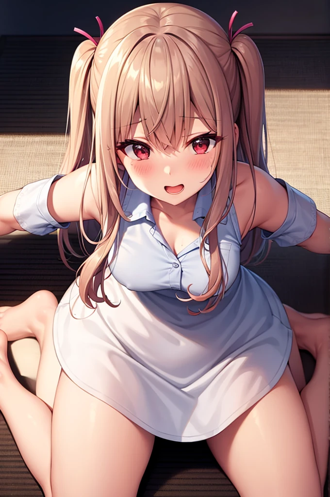 Young Soryu Asuka Langley、One girl、Maid clothes、Frills、solo、Feeling facial expression、blush、Open your legs、Clothes get wet、Clothes get wet and become transparent、Leg spread、Pussy、Thick white love juice、Drip a large amount of love juice、Feeling facial expression、sleep、Close ~ eyes、orgasm、、Kindergartener's body、low length、Child's 、Intense masturbation、Put your finger in、Intense masturbation、I wear clothes、Spread with your fingers、Sweat、painful、(Huge breasts:1.4)、Climax、Squirting、Nipples can be seen through the top of clothes、Don't take off your clotheassage the breasts、Low - Angle、Thick all over the body