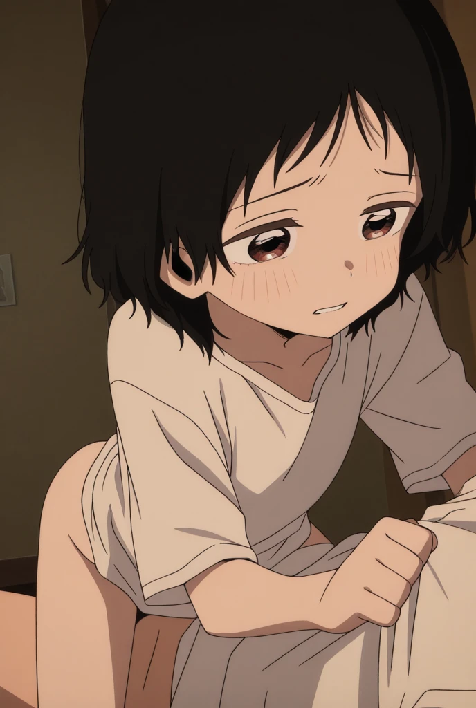 obra-prima, 1girl, solo, pov, ayase fuuka, masterpiece, expensive quality, very_expensive_solve, big_file size, full color,(completely nude:1.2),pussy,niplles,lying,spread legs,flat chest,