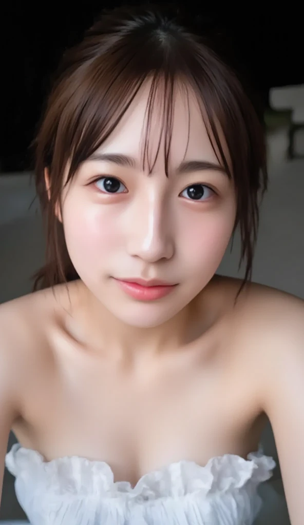 ８K、High definition、Ultra Detail、Photorealistic、Realistic and accurate depiction、Realistic and accurate human anatomy、High resolution、Highest quality、Japanese men and women having sex、The ultimate beautiful girl、During sexual intercourse、Detailed female genitalia and pubic hair、 beauty、Erotic、Shy face、During sex、bed、sofa、Beautiful girl covered in liquid