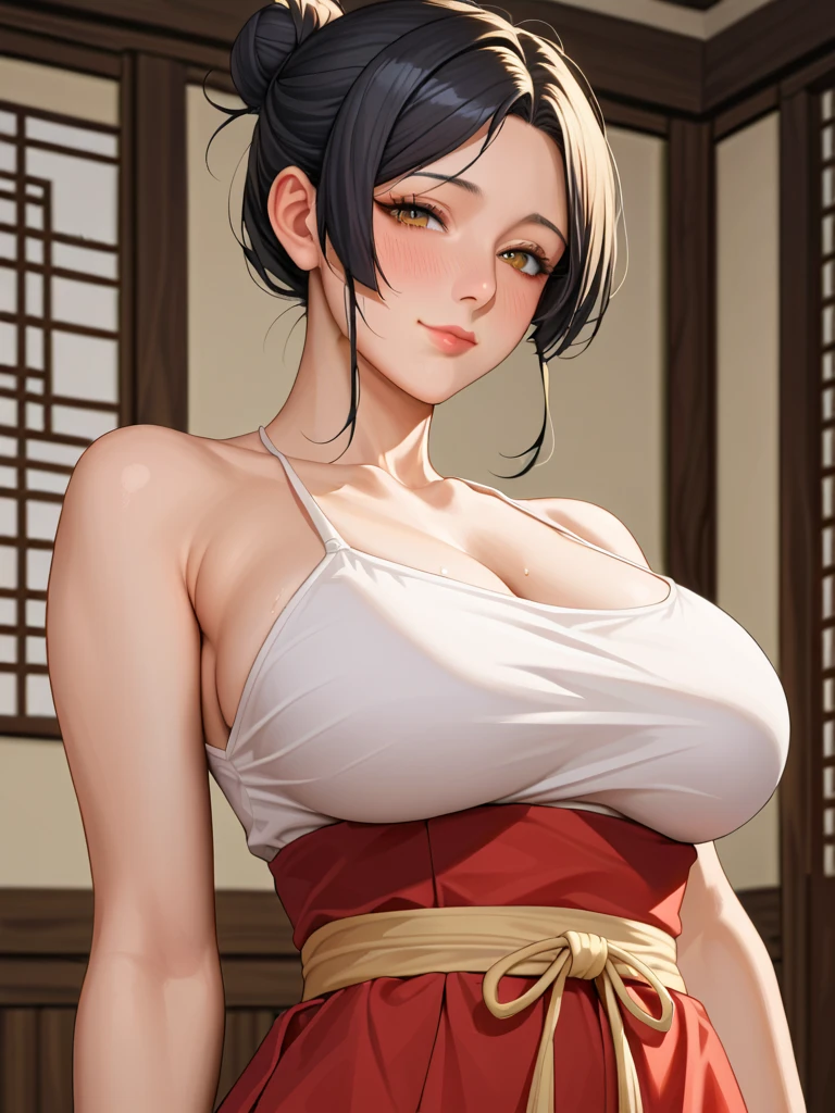 Boobs exposed naked A sophisticated beauty with big breasts, a female ninja, an updo, a female detective, a beautiful French woman, a big breasted mom お尻太ももグラマラスボディ巨大Nipples家政婦 おまんこ特大Nipples、Nipples、Areola with lumps and wrinkles、My whole body is wet with sweat、Abdominal muscles、Photorealistic、Especially the skin on the chest is more realistic.(Highest quality, masterpiece:1.4), (Actual:1.2), (Actual:1.2), (Ridiculous Resources:1.2), 4K, Super detailed, Beautiful girl,Bare Breasts Nipples 全naked