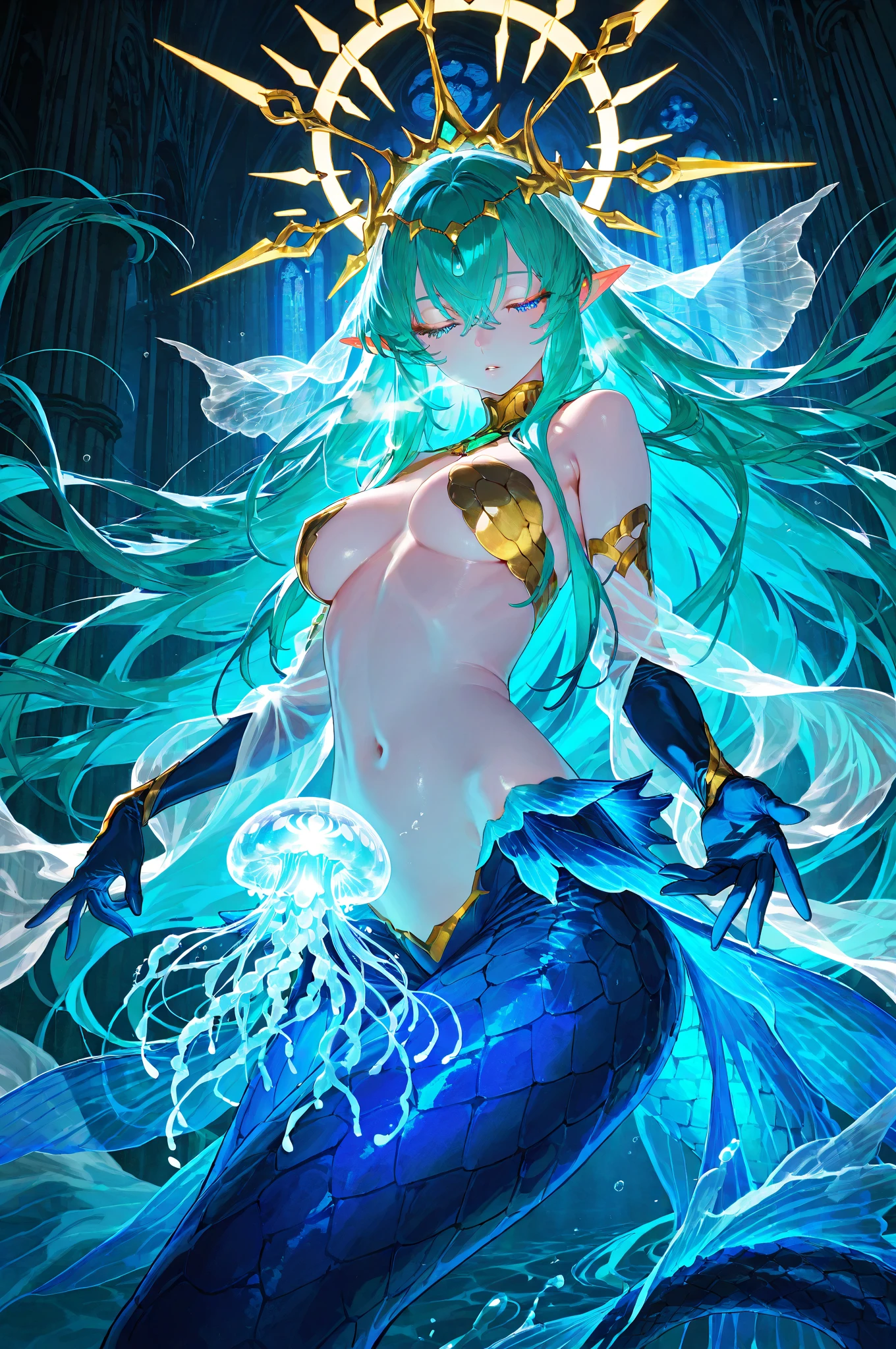 ((nude girl)), lying on bed, embarransing, nsfw, open legs, open arms, hentai, masterpiece, high quality,
