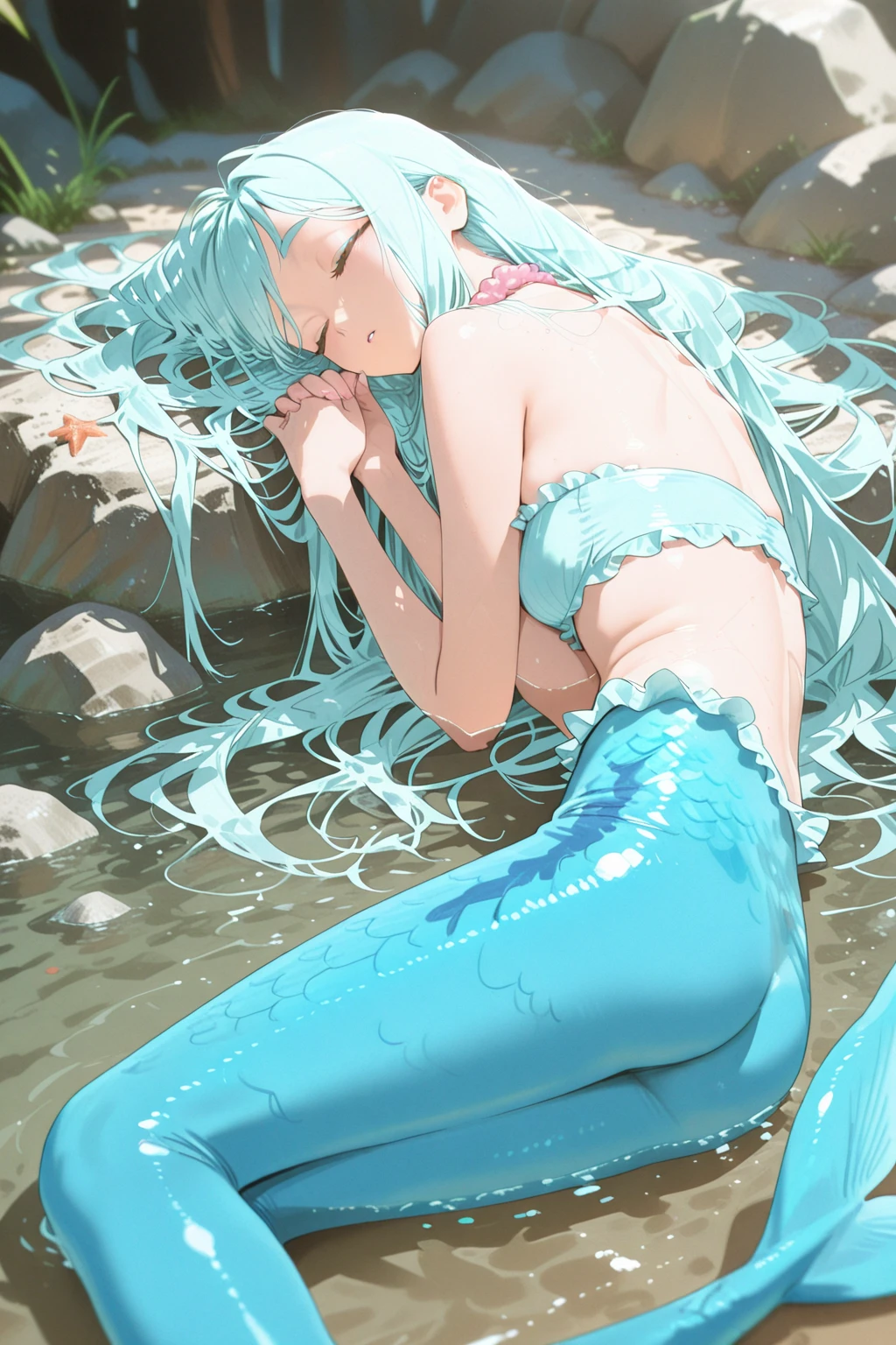 mermaid, summer dress