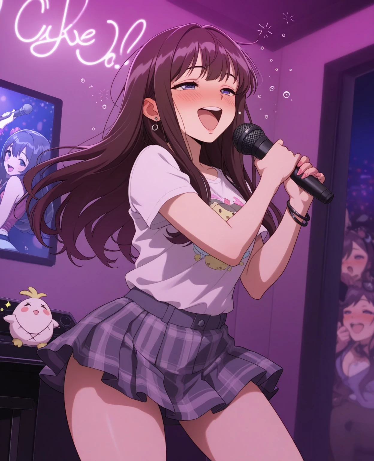 ????,(super fine illustration,8K CG wallpaper,best quality,extremely detailed,ultra high res,best aesthetic),(cowboy shot,from front),1girl ,idolmaster, {{{chihaya kisarahi}}}, (25yo,beautiful girl),(((beautiful dark brown eyes))),(((beautiful bule hair))), ((long straight hair)),(wet skin),(scatter sweat),(steam),((flat chests,very small ???????)),((((slender and tall)))),((on stage)),(((bule idol dress))),(((see-through))),((???????????)),(((straddling))),((spread ?????:1.3)), (pubic brown hair:1.4), (open mouths), (stick out tongue),(feel good),(shyness),(((singing))),(((hold the microphone with right hand))),(((???,cowgirl))),??? short,have fun,spotlight,