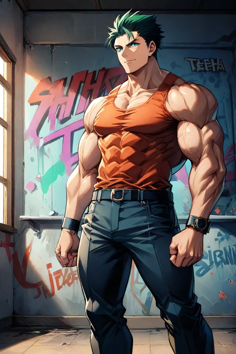 full body in image, masculine pose, jogger pants, harem pants, unique hair, full man, white harem pants, male body, slender body, short hair, full body, hot body, sexy male body, dinamic pose, six patch. detalied pose, body, simple background, expressive face, focus on face, line art, sketch
