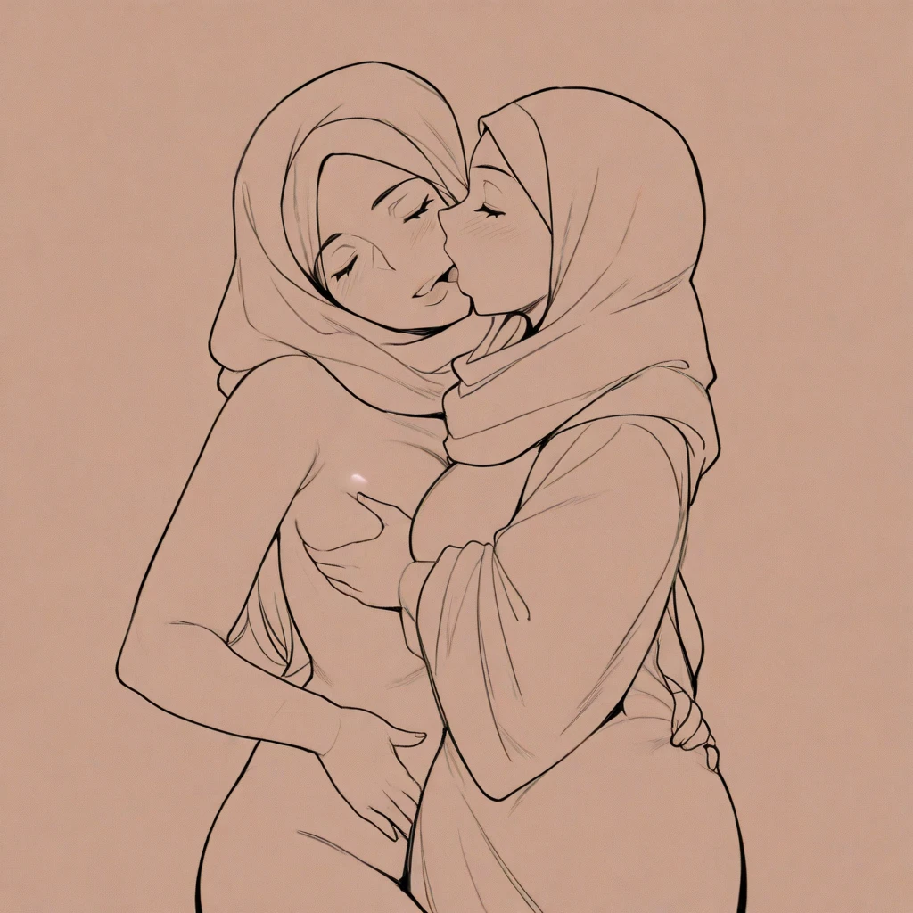 hijab teacher having lesbian ??? in class,licking pussy and fingering
