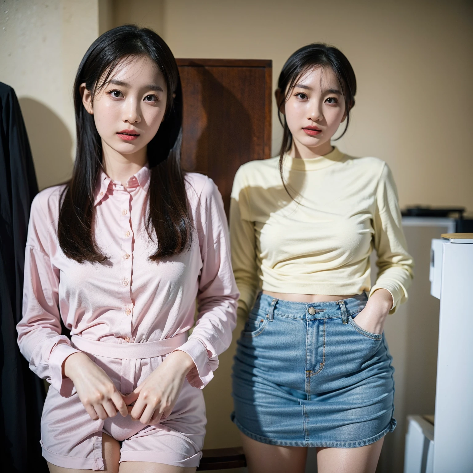 Miko-san, Korean beauty actress similar, raw photo, realistic, 8k, cute, highest quality --auto