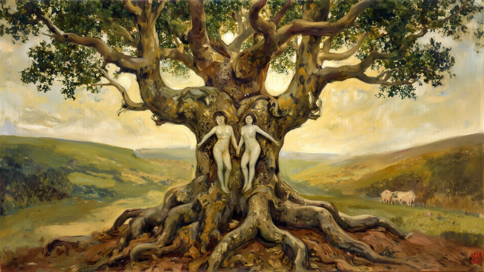 full body, full leg, naked, a man kitnap and hug a woman, painted of rugged zeus and queen hera, god of thunder, female greek god, white hair, masculine, mature, handsome, muscular, hairy torso, fantasy, intricate, elegant, highly detailed, digital painting, artstation, concept art, smooth, sharp focus, illustration, art by gaston bussiere and alphonse mucha, almost naked