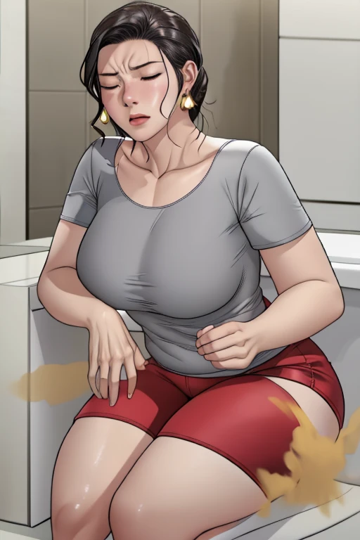 score_9, score_8_up, score_7_up, score_6_up, in tent,
BREAK
ExpressiveH, souce_explicit, souce_anime,
BREAK
1girl,1girl, cagalli, blonde hair, short hair, brown eyes, elect nipple, large breasts, seductive, smile, spoken heart,
red shirt, grey hotpants, belt, dog tags, gloves, boots,
tall, leggy, shiny skin, heavy breathing, wide hips, tight waist, thick thighs, steaming body, sweat,
,, cameltoe, pussy juice,
, ,
,
, ,
,,, ,
spread legs, looking side, arms behind head,
,
