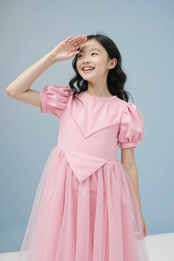 8-year-old、pretty girl、Happy smile、Beautiful background, Four Girls, Under the skirt, Hairless pubic hair、Detailed female genitalia、
