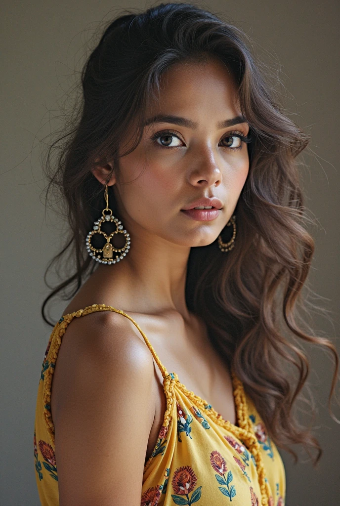 Create a bud of dark gray and gold roses filled with yellow light emanating all around