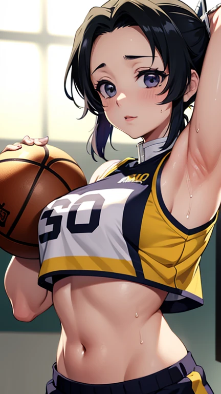 Sports player clothes,smile,big breast,smile,Embarrassing,bare breast,bottomless