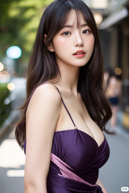One Girl, (strapless micro bikini:1.4), 
(RAW Photos, highest quality), (Realistic, Realistic:1.4), Tabletop, 
Very delicate and beautiful, Very detailed, 2k wallpaper, wonderful, In detail, 
Very detailedな CG Unity 8K 壁紙, Very detailedな, High resolution, Soft Light, 
Beautiful detailed girl, Very detailedな目と顔, Beautiful and detailed nose, Beautiful details, Cinema Lighting, 
Winter Night View, Illumination of the street trees at Roppongi Hills, that&#39;it&#39;s snowing,
Perfect Anatomy, Slender body,bangs, View your audience, smile、Full body pose、Soft Breasts、