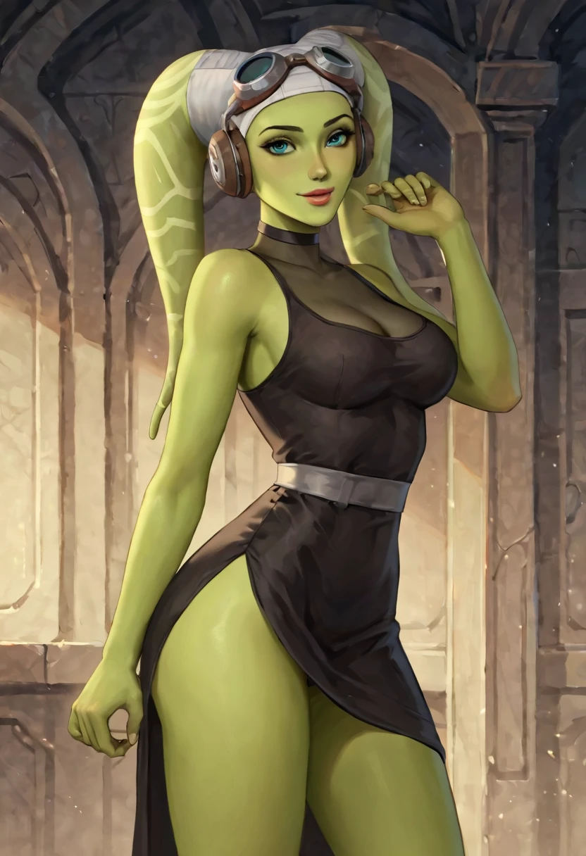 (masterpiece:1.2, best quality:1.2, beautiful, high quality, highres:1.1, aesthetic), detailed, extremely detailed, ambient soft lighting, 4K, perfect eyes, perfect face, perfect lighting, 1girl, (((green skin)), twi'lek), (((naked:1.2))), (((nude:1.3))), ((nude)), skinny slender body, thin, slim , slim waist, (((huge boobs))), ((shower)), Star Wars,