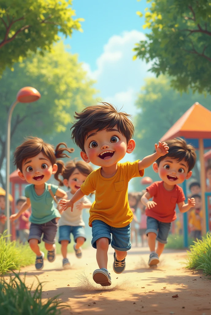 Kids playing