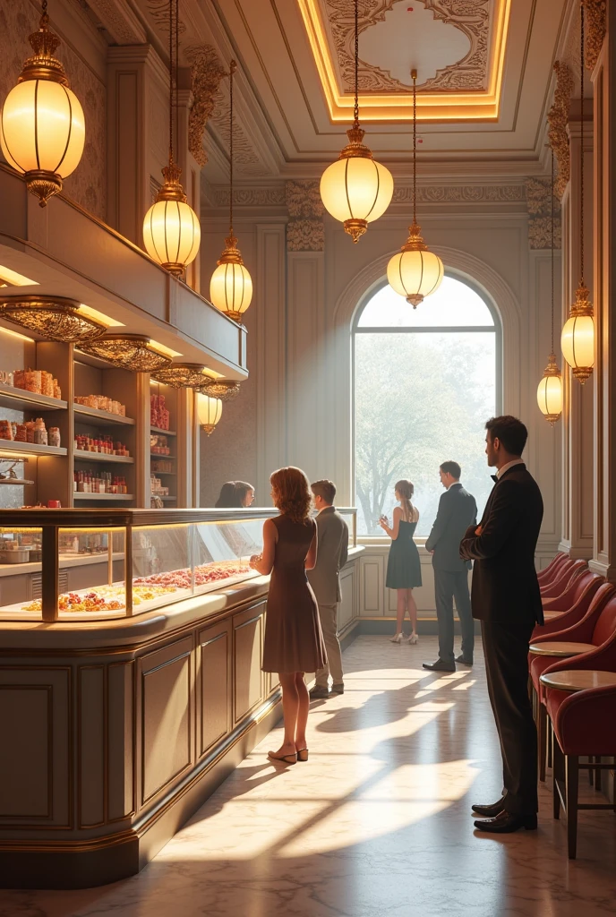 Victorian pastry shop 