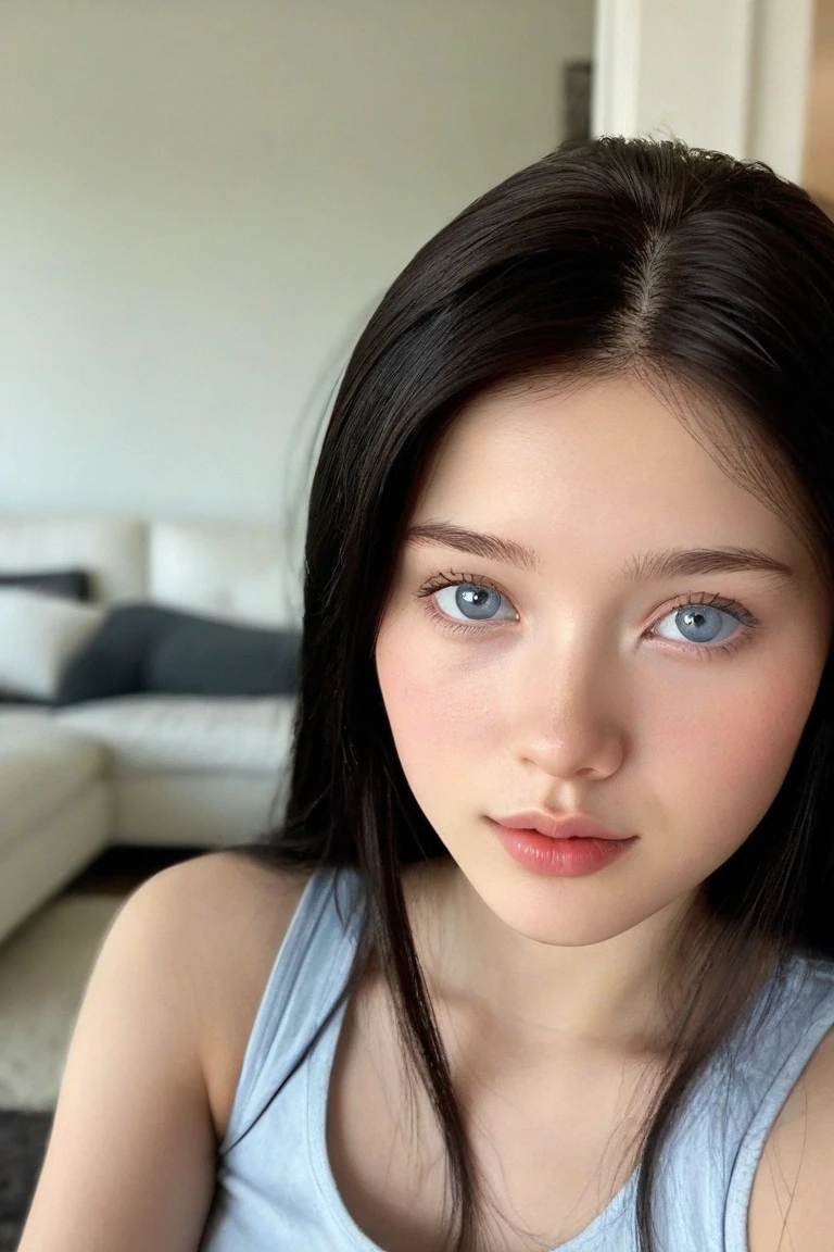 ((Best Quality)), ((Masterpiece)), ((drawing)), (detailed),  1 girl long dark hair with deep blue eyes. His skin is pale and he has a  gaze that reveals his magical nature..