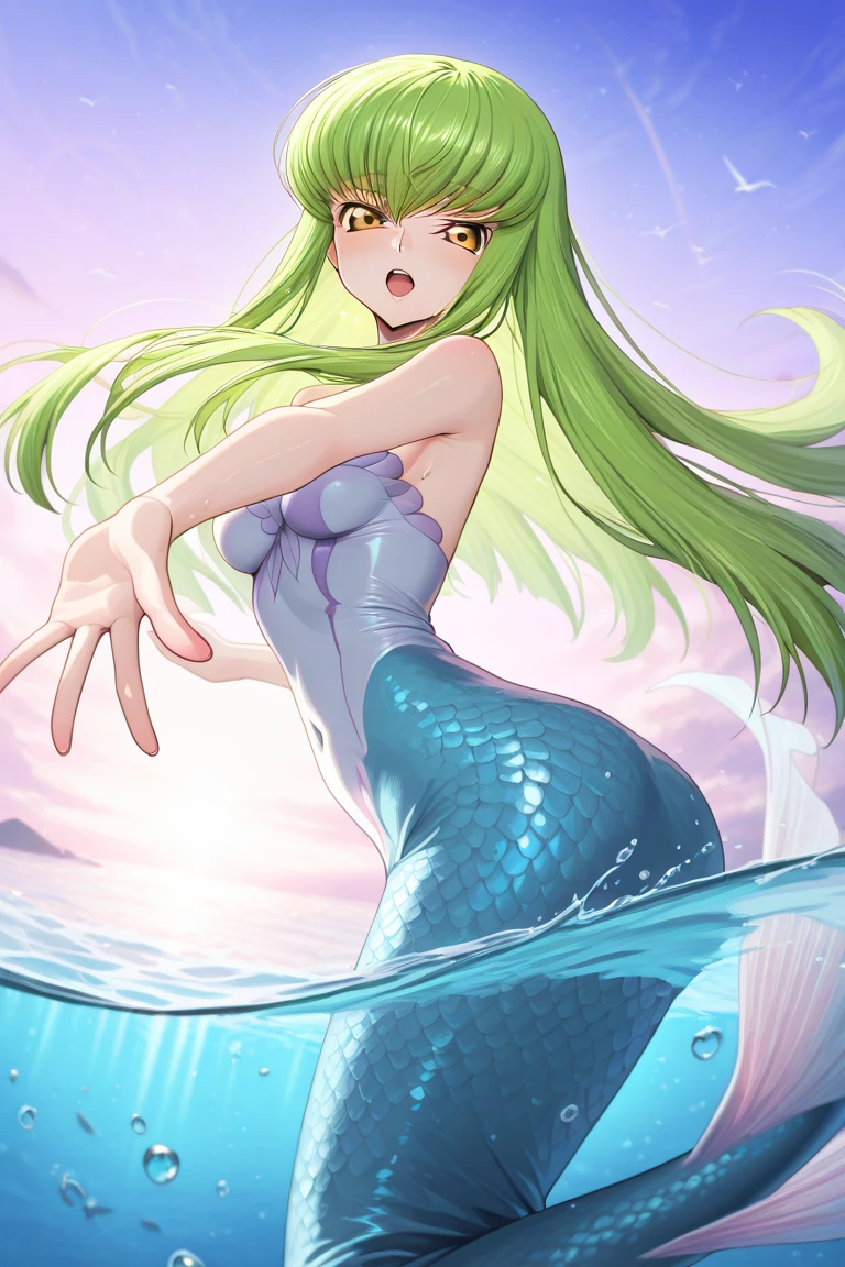 ((Masterpiece, best quality, illustration, high resolution, hyper detail, finely detailed, ultra-detailed),
8k, Wallpaper, grand, an extremely delicate and beautiful, anime, pixiv, colorful, distinct, bishoujo, sharp,
detailed cute anime face, perfect face, perfect eyes:1.2),
perfect five fingers, best ratio four finger and one thumb, intricate details
BREAK
<lora:14720_768_LoCon_mermaid:1>,mermaid,monster_girl,fish_scales,mermaidtail,
full body, 1girl,
underwater,
<lora:slimeGirls_concept:0.9>,slime,green_skin