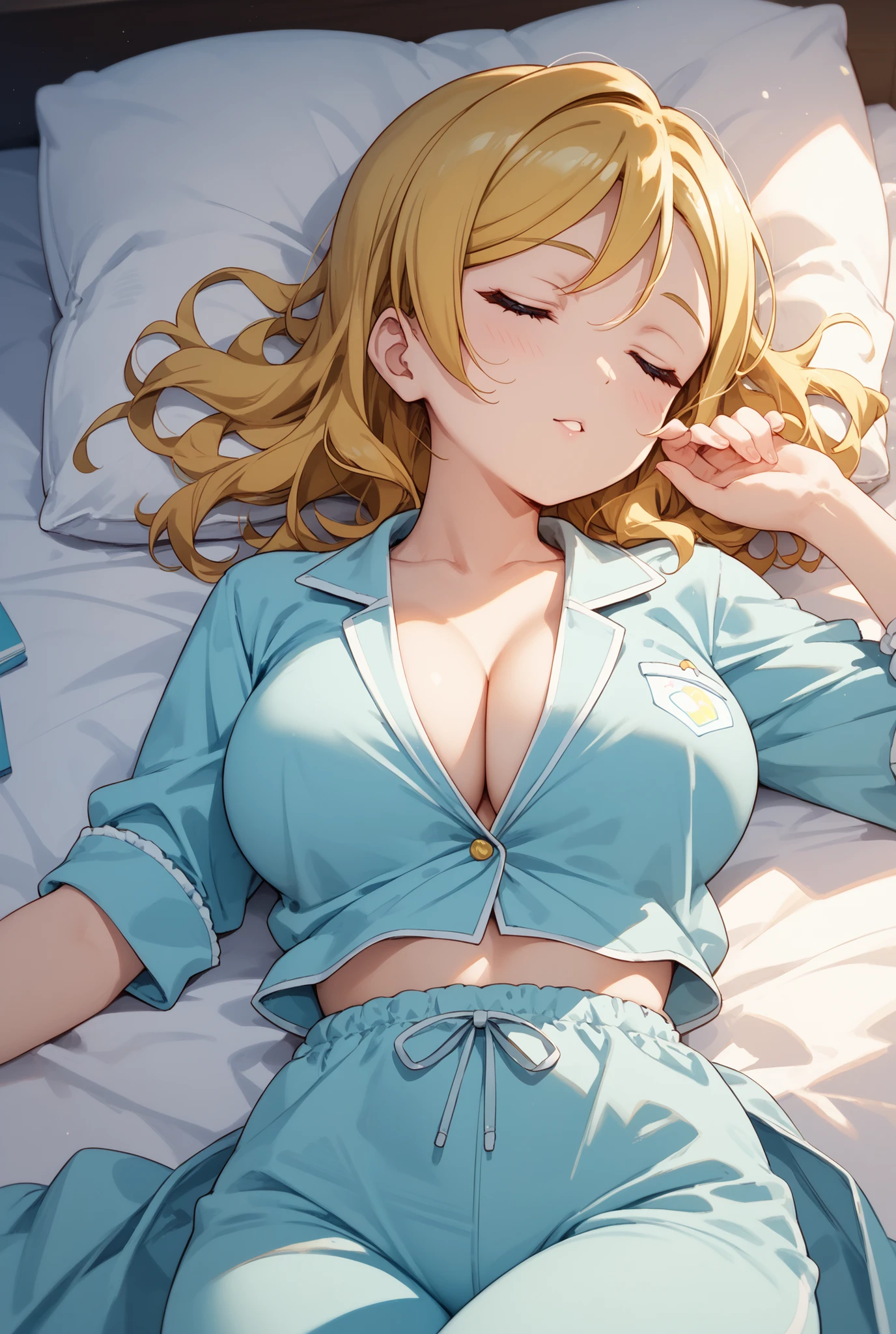 Woman enjoying ecstasy in living room, lewd: 1,2, hentai: 1,2, NSFW: 1,2, mastabeyumi: 1,2, pajamas, white underwear, blush, sweat, anatomically correct