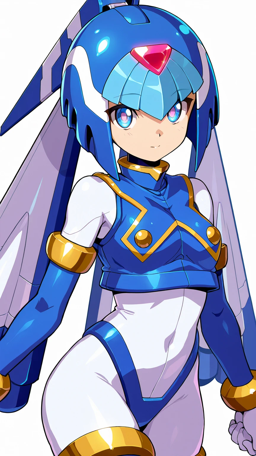 score_9, score_8_up, ,solo. 1girl, five fingers ,source_cartoon,highly detailed,leviathanbase, mechanical hair, helmet, blue hair, low twintails, blue eyes, blue vest, gold armlet, detached sleeves, gold bracelet, white gloves, blue thighhighs, gold thighlet, crotch plate, anklet, high heels, white bodysuit, white skin, robot joints,pink eyes,blank eyes, blank stare), ((pink eyes,@_@,spiral eyes,expressionless)),living room indoors, unaware,expressionless, (blank face, vacant eyes, staring off into distance) ,(jaw drop, mouth drool), , ass view, sexy ass, from behind, ass focus, view from behind,