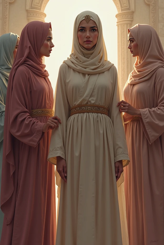 Realistic muslim women