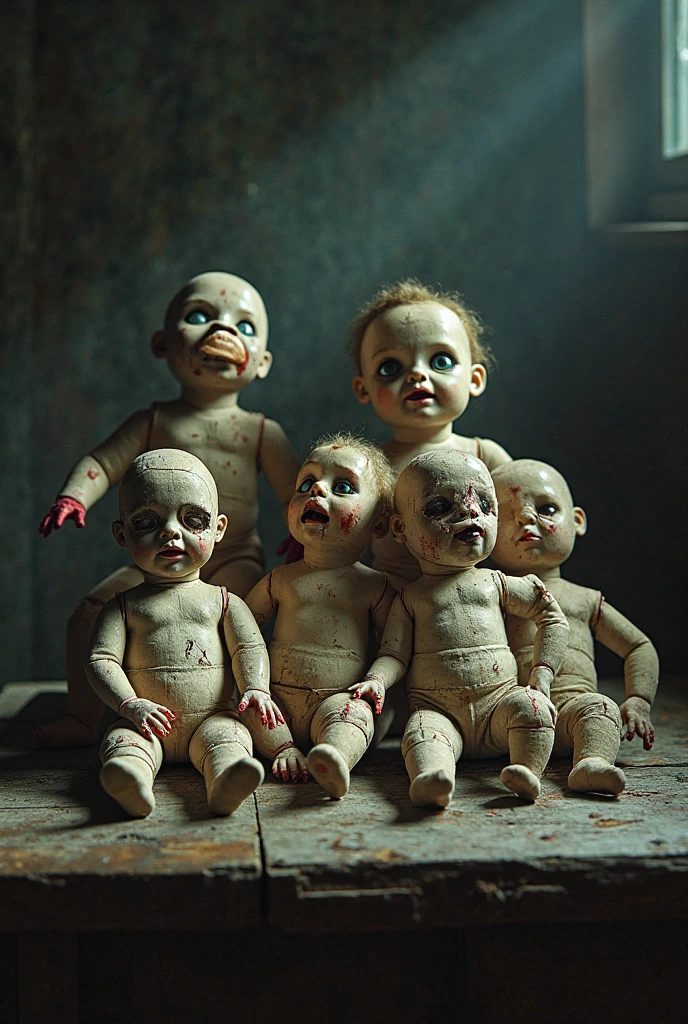 Creapy dolls