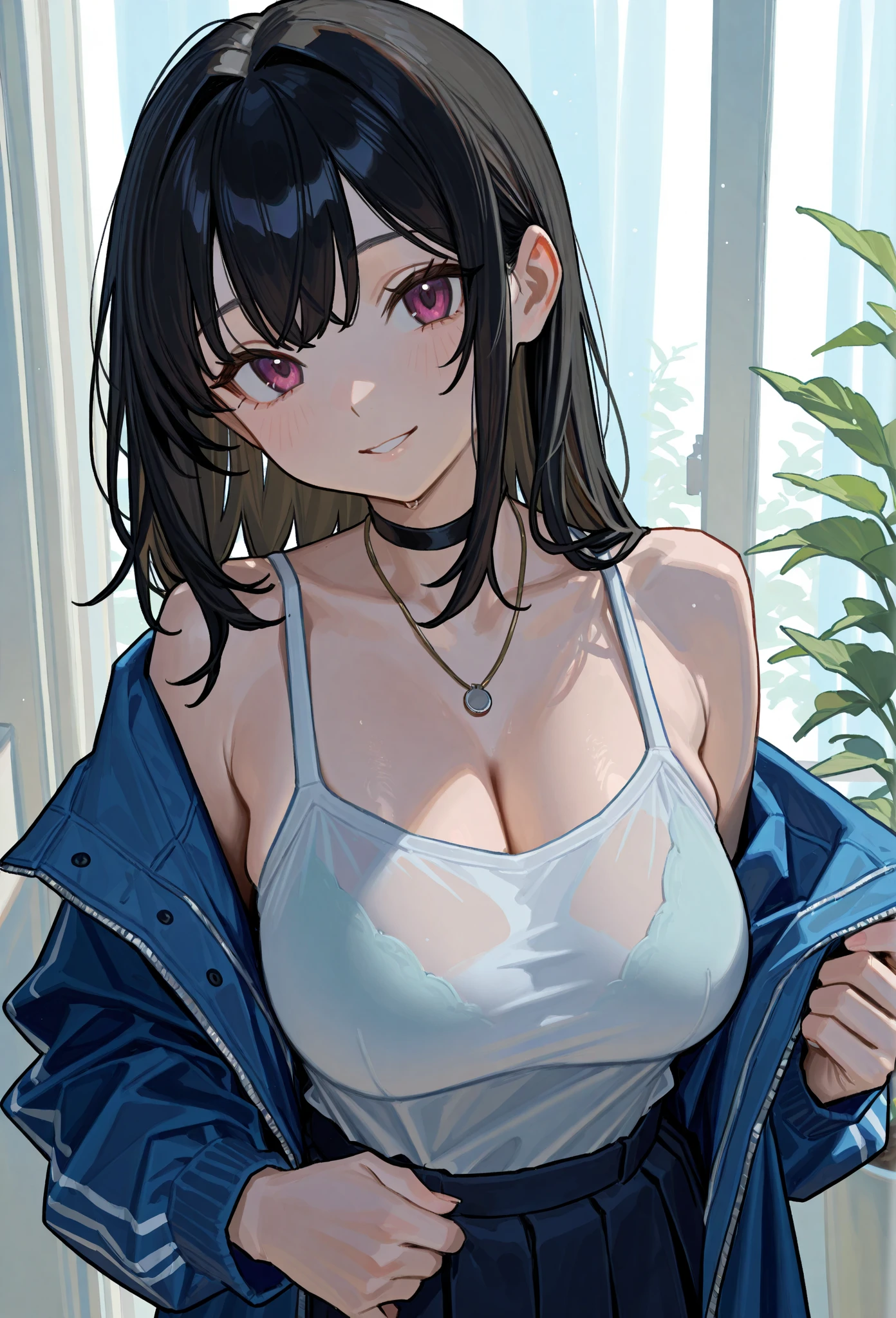 (masterpiece, best quality:1.2), 1 girl, solo, cowboy shot, simple background, sexy girl, detailed face and beautiful