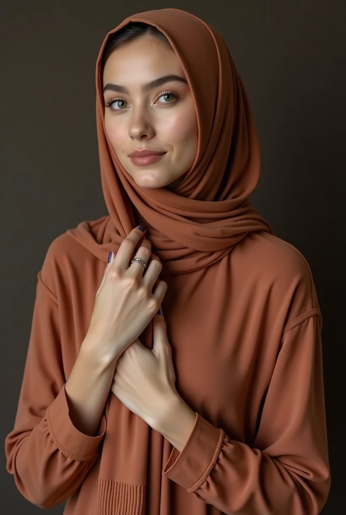 hijab women have big breasts and big ass and a beautiful face with a sexy body and motherly face