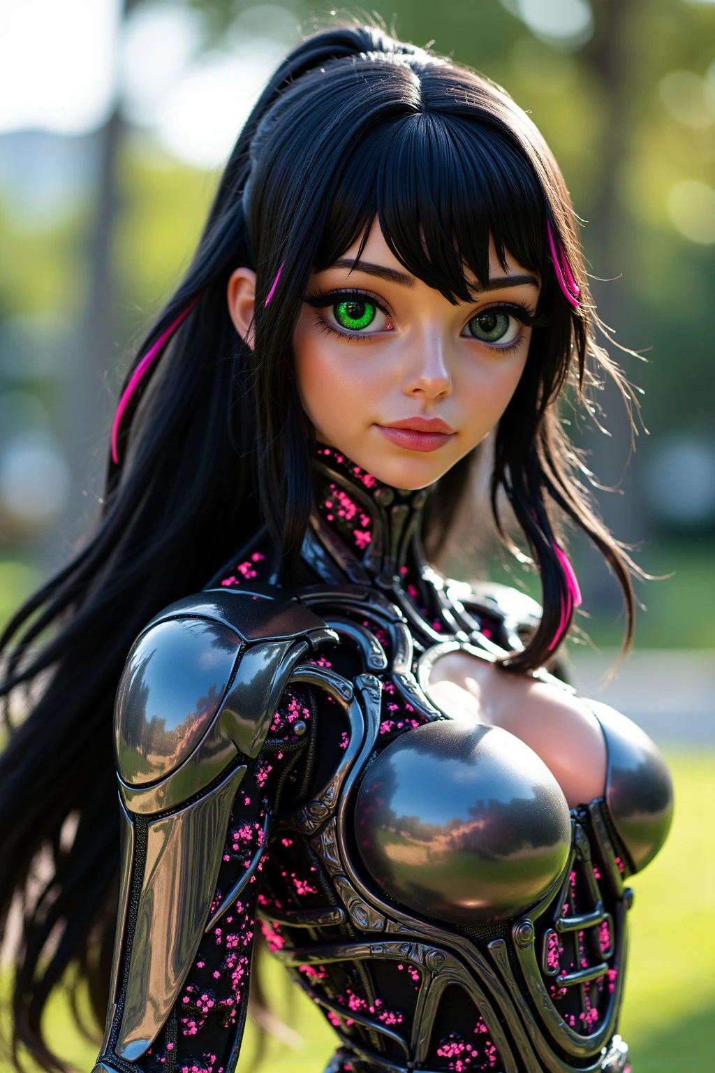 best quality, 4k, 8k, Ultra Highres, raw photo in hdr, sharp focus, intricate texture, skin imperfections, photograph of a woman dressed in black leather, cute extremely detailed, seductive girl, Girl in knight armor, artworka caricature of a woman dressed in black leather, detailed digital anime art, cute chica cyborg, Extremely detailed artistic germ, armor girl, biomechanical OPPAI, seductive anime girl, Girl in knight armor, girl with mecha cybernetic armor, beautiful and seductive anime woman, chica cyborg, 2. 5d cgi anime fantasy artwork